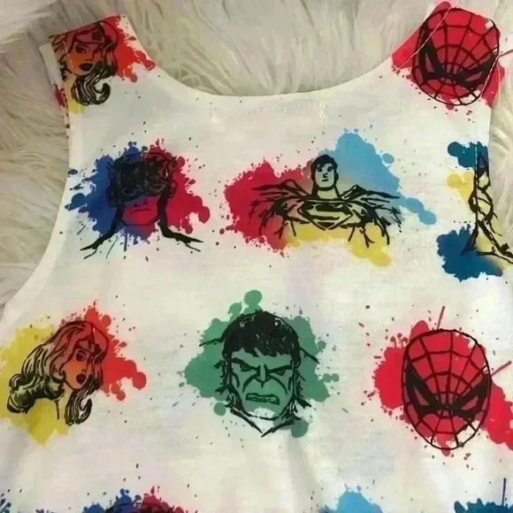 New! Super Hero Jumpsuit Sz 70 ( 6-12months) - Picture 7 of 7